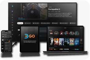 App DGO de DIRECTV funcionando en celular, tablet, notebook y Smart TV